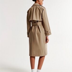 Abercrombie long trench coat